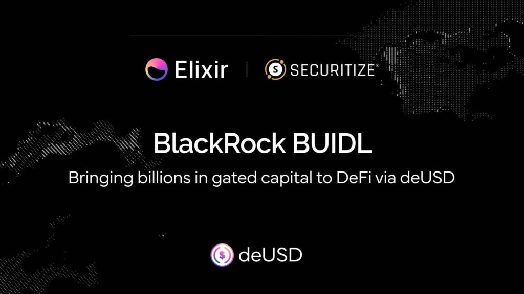 BlackRock's BUIDL Fund Partners with Elixir, Paving the Way for DeFi Integration