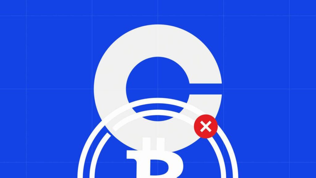 Coinbase delists WBTC