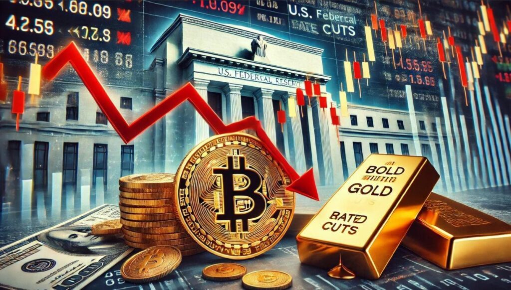 What did the Fed Chairman just say that caused the financial markets to fall, gold and Bitcoin to plummet?